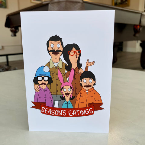 Bob’s Burgers Christmas Card | Season's Eatings